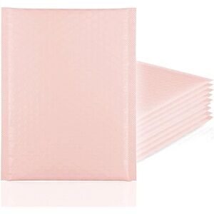 5 Piece Mini Pink Bubble Mailers